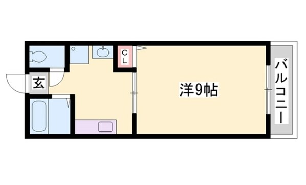 姫路駅 バス18分  広峰下車：停歩1分 2階の物件間取画像